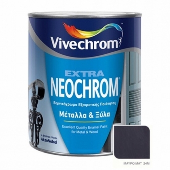 Neochrom Extra 24M Μαύρο Ματ