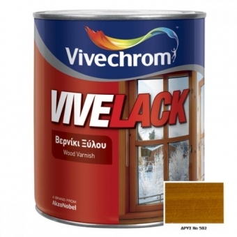 Vivelack Gloss 502 Δρυς - Βερνίκι Ξύλου