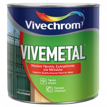 Vivemetal Satin Μαύρο - Nτούκο Υψηλής Σκληρότητας