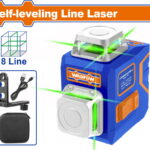 WADFOW ΑΛΦΑΔΙ LASER ΑΥΤΟ-ΟΡΙΖΟΝΤΙΟΥΜΕΝΟ 0-30m 8 LINE ΜΕ ΠΡΑΣΙΝΕΣ ΑΚΤΙΝΕΣ (WLE1M08)