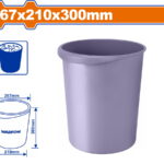 WADFOW ΚΑΔΟΣ ΠΛΑΣΤΙΚΟΣ ΑΠΟΡΡΙΜΑΤΩΝ 267 Χ 210 Χ 300mm (WLJ1330)
