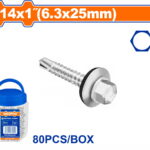 WADFOW ΛΑΜΑΡ. ΕΞΑΓ. ΑΥΤΟΔ/ΤΗ ΓΑΛΒ. ΜΕ ΡΟΔΕΛΑ 14 X 1"/ 6.3 Χ 25mm 80TEM ΣΕ ΠΛΑΣΤ. ΒΑΖΑΚΙ (WXS4T12)