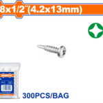 WADFOW ΛΑΜΑΡΙΝΟΒΙΔΑ ΑΥΤΟΔ/ΤΗ ΨΩΜΑΚΙ 8 Χ 1/2" / 4.2 Χ 13mm 300TEM (WXSD922)
