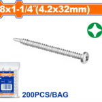 WADFOW ΛΑΜΑΡΙΝΟΒΙΔΑ ΑΥΤΟΔ/ΤΗ ΨΩΜΑΚΙ 8 Χ 1-1/4" / 4.2 Χ 32mm 200TEM (WXSD926)