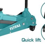 TOTAL ΕΠΑΓΓΕΛΜΑΤΙΚΟΣ ΥΔΡΑΥΛΙΚΟΣ ΓΡΥΛΟΣ ΤΡΟΧΗΛΑΤΟΣ 3Τ ΜΕ ΓΡΗΓΟΡΗ ΑΝΥΨΩΣΗ (THT10833)