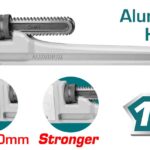 TOTAL ΣΩΛΗΝΟΚΑΒΟΥΡΑΣ ΑΛΟΥΜΙΝΙΟΥ 18" (THTAL17186)
