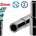 TOTAL ΚΑΡΥΔΑΚΙ ΕΞΑΓΩΝΟ ΜΑΚΡΙ 1/2" 15mm  (THTST12153L)