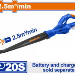 WADFOW ΦΥΣΗΤΗΡΑΣ ΚΗΠΟΥ ΜΠΑΤ. Li-ion 20V ΧΩΡΙΣ ΜΠΑΤΑΡΙΑ & ΦΟΡΤΙΣΤΗ (WBL1525)