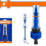 WADFOW ΑΥΛΟΣ ΝΕΡΟΥ 4" ME 3 ΜΟΤΙΒΑ ΨΕΚΑΣΜΟΥ (WNE1E04)