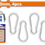 WADFOW ΣΕΤ ΓΑΝΤΖΟΙ ΟΡΕΙΒΑΤΩΝ ΝΙΚΕΛ 50mm 4TEM (WQL2K02)