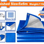 WADFOW ΜΟΥΣΑΜΑΣ ΑΔΙΑΒΡΟΧΟΣ 110gr/m2 5X6m (WTQ1856)