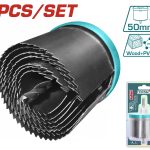 TOTAL ΣΕΤ ΠΟΤΗΡΟΤΡΥΠΑΝΑ ΞΥΛΟΥ 7ΤΕΜ (TACSH3071)