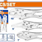 WADFOW ΣΕΤ ΓΚΡΙΠ 3ΤΕΜ (WLP5703)